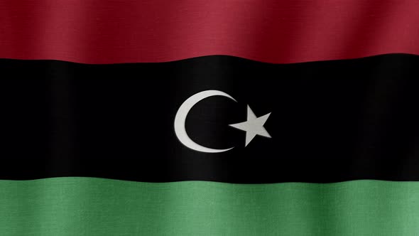 The National Flag of Libya