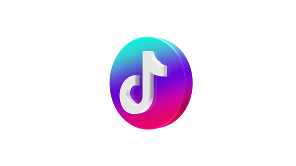 Social Media 3D Tik Tok Icon alt