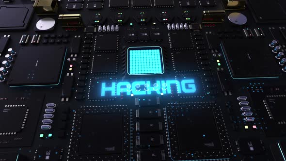 hacking the header on the background of a chip with a lot of processes.  alt