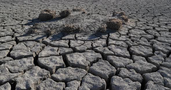 Dryness in the Camargue, France alt