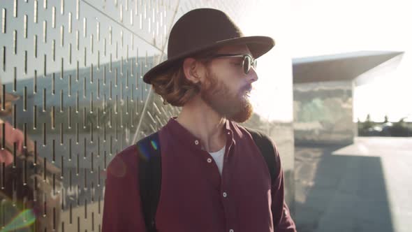 Young Handsome Man Outdoors alt