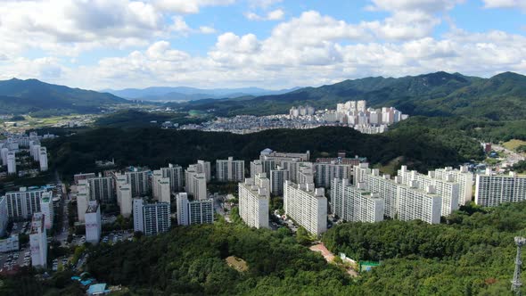 Korea Gumi City Doryang Dong Forest Apartment Complex