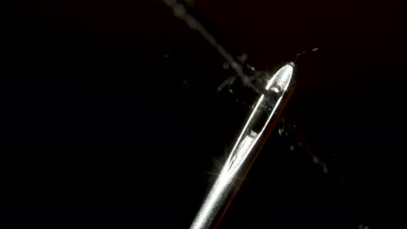 Threading Through the Eye of a Needle in Macro alt