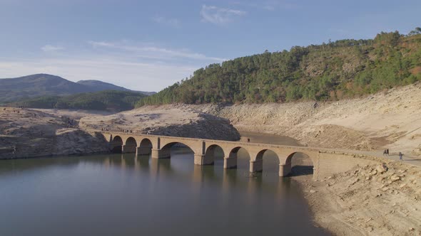 Galician Village Aceredo Bridge was Deliberately Flooded and Submerged Underwater alt