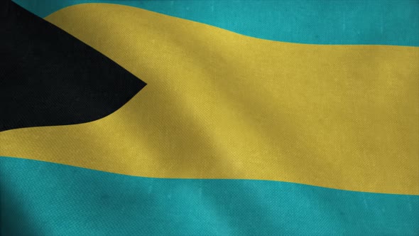 Bahamas Flag Waving in the Wind alt