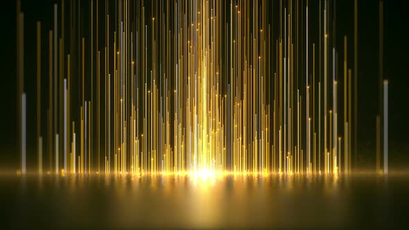 Gold Light Stage Background by bank508 | VideoHive
