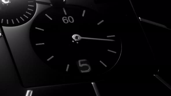 Ceramic Watch Rotating with Running Second Arrow alt