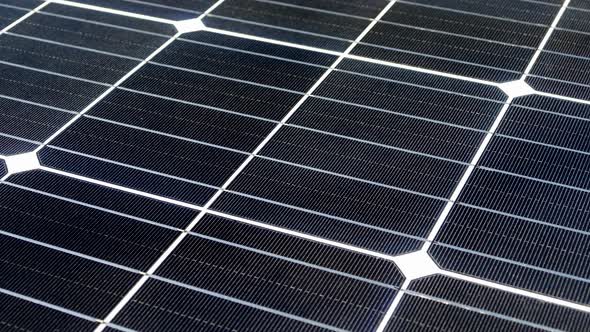 Solar Panel Close Up