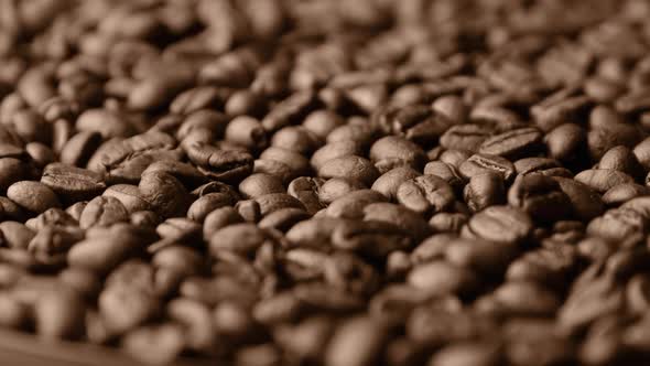 Coffee Beans Rotate Slowly alt