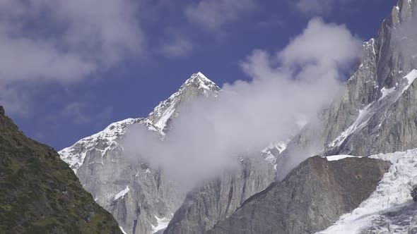 Himalayan Hills Scenery Showing Himalaya Hills Himalaya Town