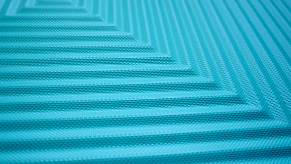 Turquoise Lines on Plastic Texture