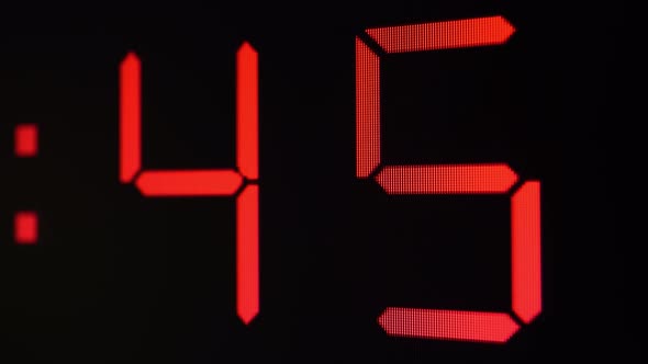 Red Digital Timer alt