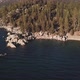 Flying Around A Rocky Beach At Lake Tahoe - VideoHive Item for Sale