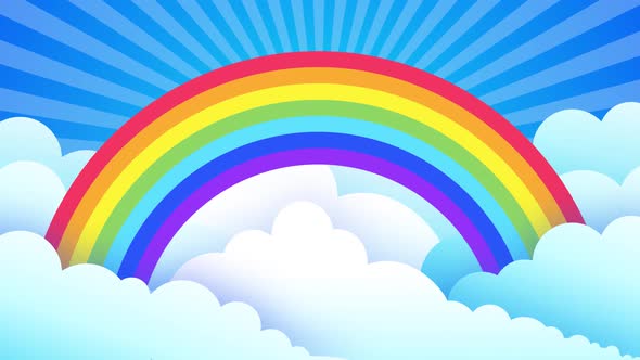 Cartoon Rainbow, Motion Graphics | VideoHive