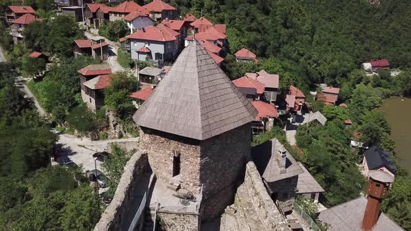 Vranduk Castle a small medieval castle of Bosnian kings V21 alt