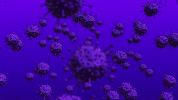 Coronavirus Purple Bg