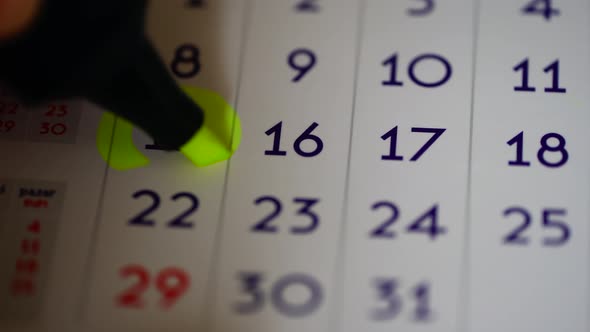 The Number Of Calendar alt