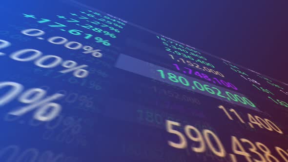 Trading Screen, Stock Exchange