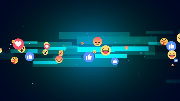 Facebook Reaction Emoji Background V4 alt