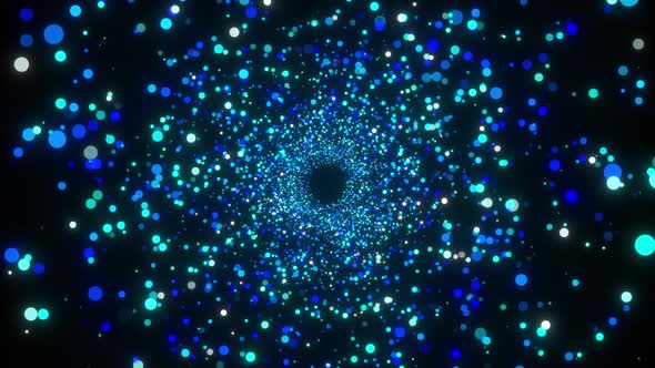 Abstract Particles Tunnel alt