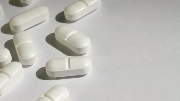 Closeup Shot of Medicine on White Background alt