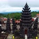 Aerial View of Ulun Danu Batur Temple near Mount Batur, Kintamani, Bali, Indonesia - VideoHive Item for Sale