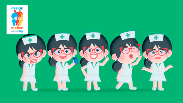 D&M Character Kit Tiny: Nurse