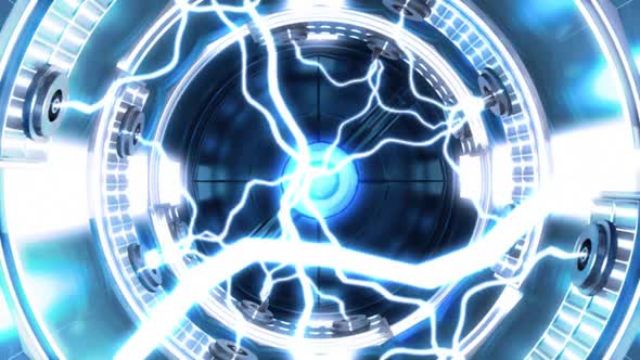 Electric tunnel motion background alt