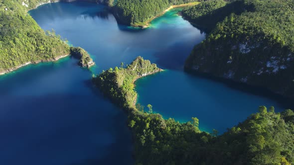 Lagunas Montebello in Chiapas Mexico