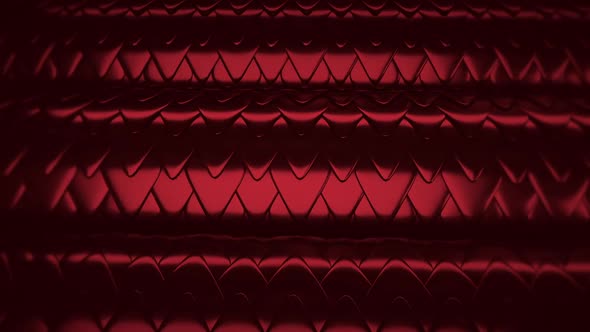Rolling Pattern Tubes Red