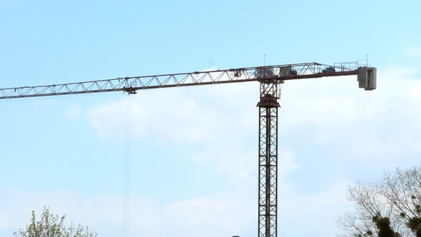 Working Tower Cranes, Buildings