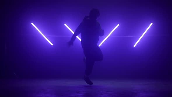 Dancer Performing Hip Hop Nightclub alt