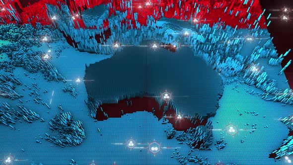 Australia Danger HUD UI Map