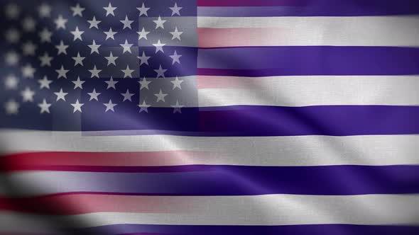 USA Greece Flag Loop Background 4K