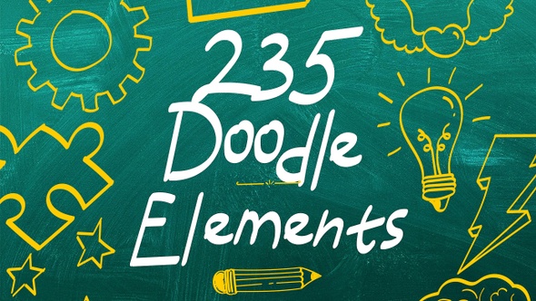 235 Doodle Elements