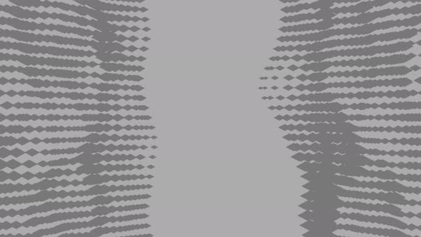 Towers of rotating grey particles alt