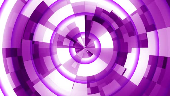 Abstract Colorful Circle motion Background