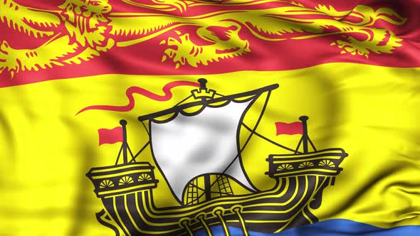 New Brunswick Province Flag
