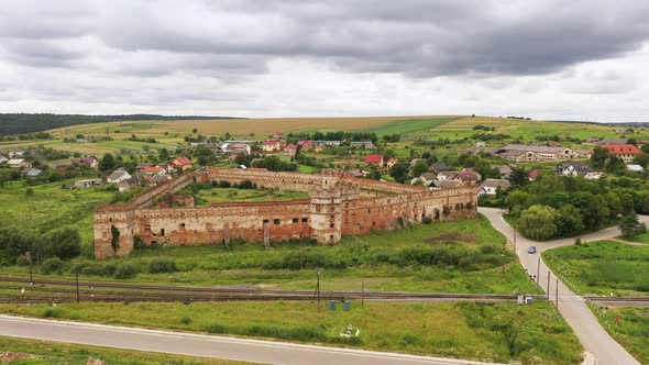 Staroselsky Castle Ruins Lviv Region Ukraine