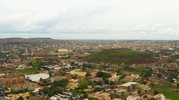 Africa Mali City Aerial View