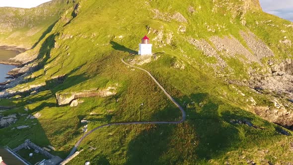 Runde Lighthouse Revers