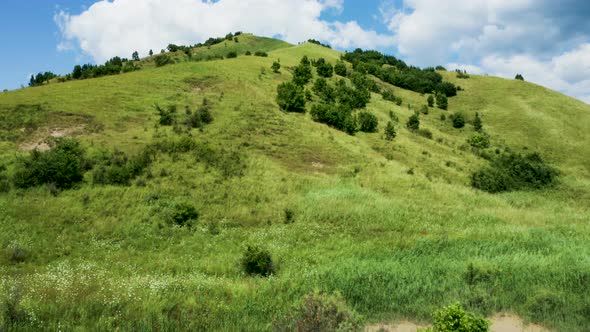 Drone Footage of Mountain in Summer alt