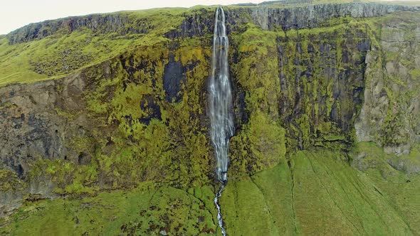 Beautiful Waterfall in East Iceland alt