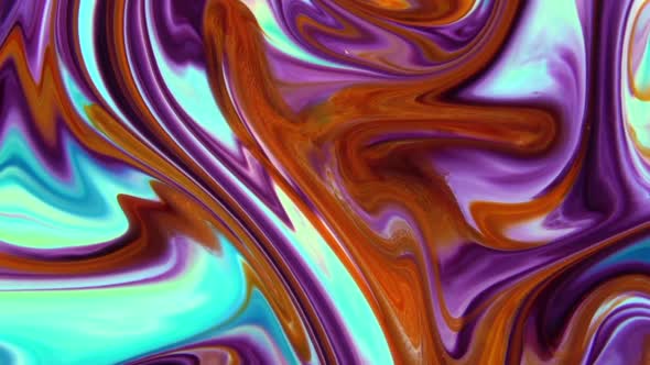 Abstract Bright Colours Paint Spreading Texture  alt