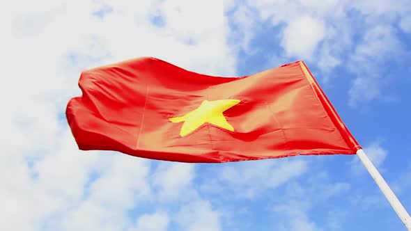 Vietnam Sky & Flag
