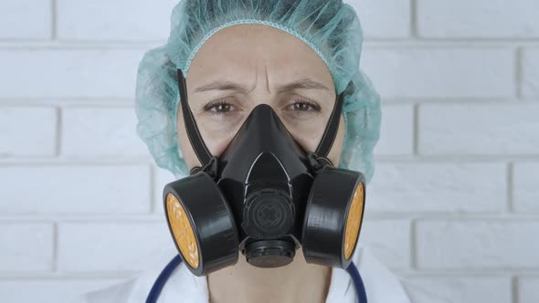 Protect life with respirator.  alt