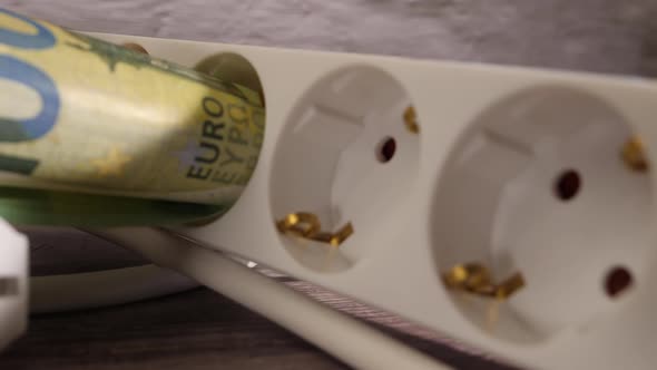 High Electricity Prices Concept alt