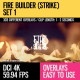 Fire Builder (Strike 4K Set 1) - VideoHive Item for Sale