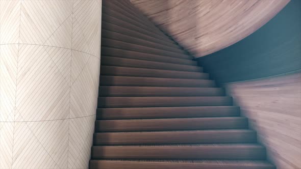 Round spiral staircase alt