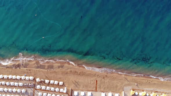 Empty Beach Seaside Sunrise alt